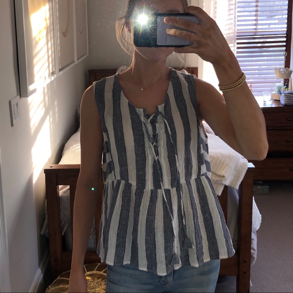 NWOT J. Crew Point Sur Tank Top